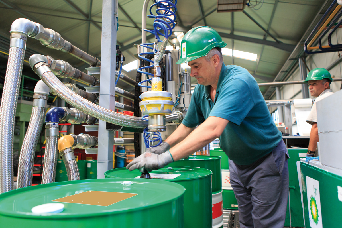 Optimol Lubrication Castrol Filling Drums